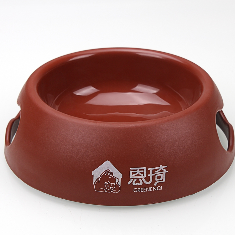 Customized Plastic Dog Bowls Pet Feeding 